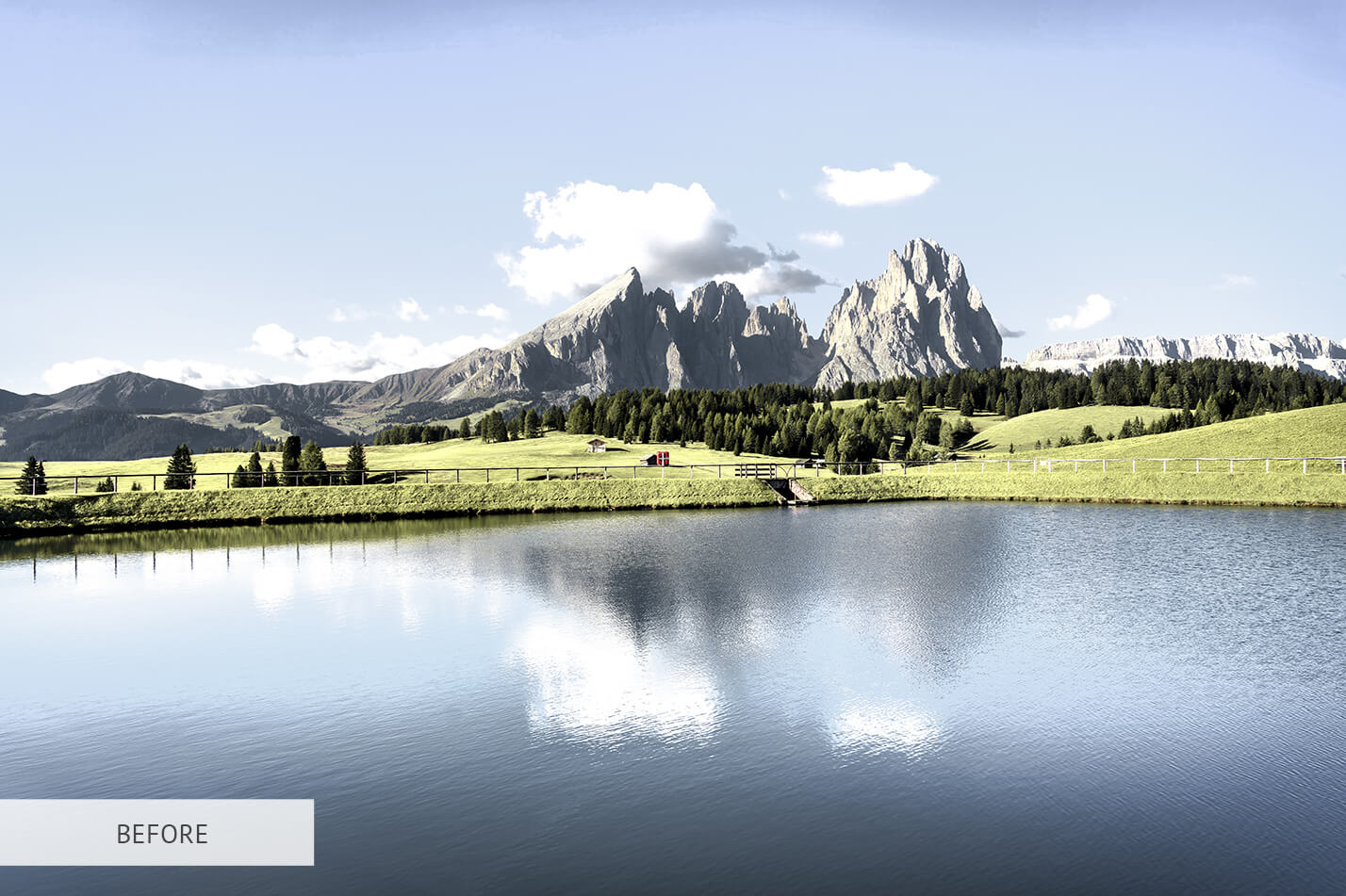 Teal And Orange Preset Bundle - Summer Raw Image Before Calibration