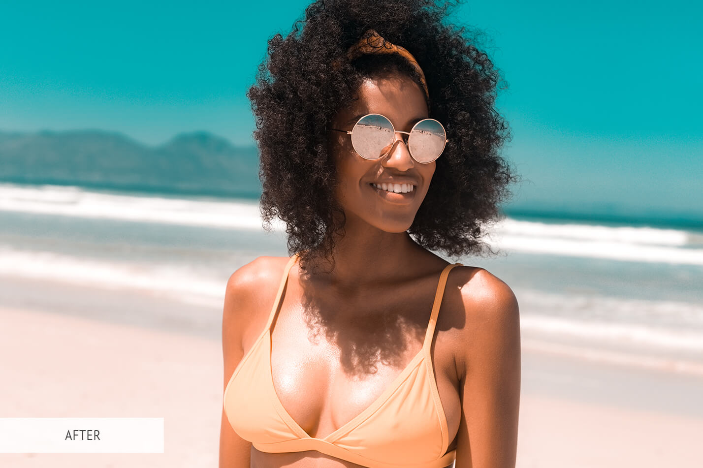 Teal And Orange Preset Bundle - White Clouds Free Lightroom Preset After Calibration
