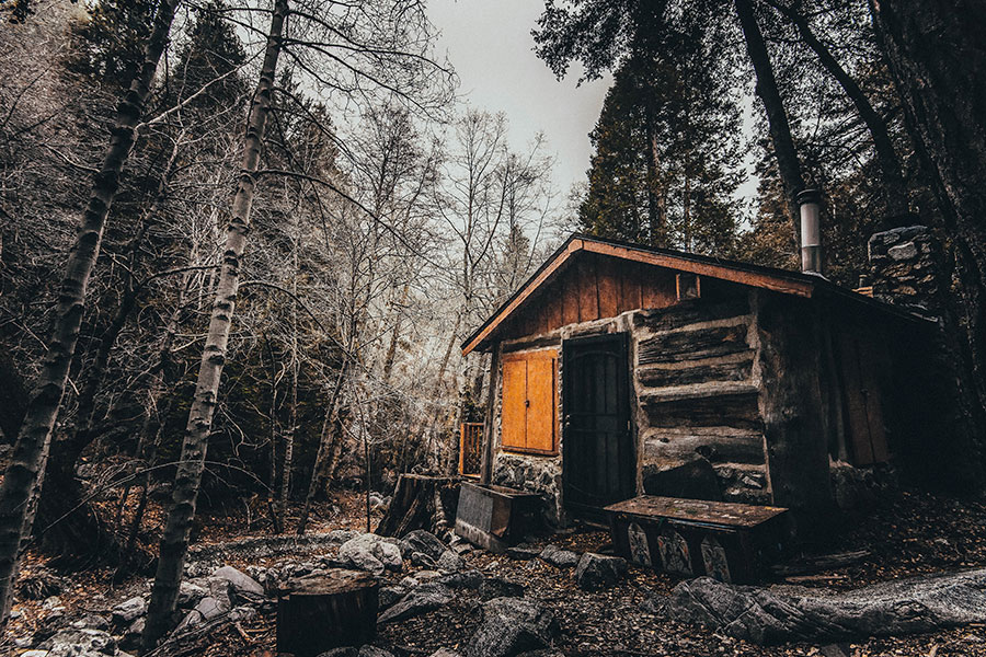 The Cabin Free Lightroom Preset After Calibration