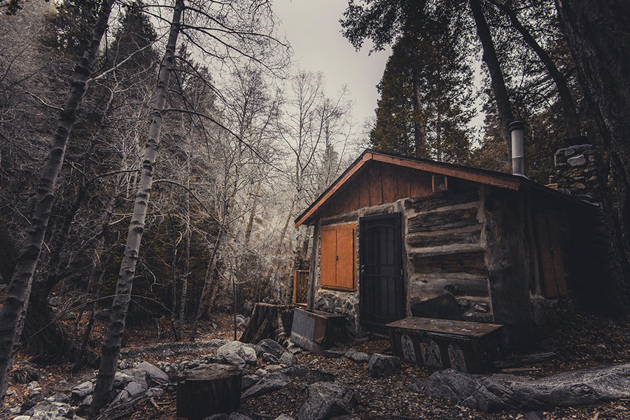 The Cabin Raw Image Before Calibration