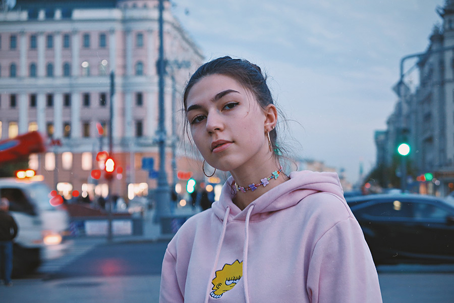 Urban Portrait Raw Image Before Calibration