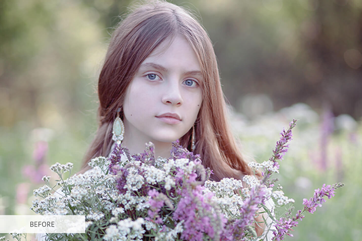 Vintage Soft Sepia Raw Image Before Calibration